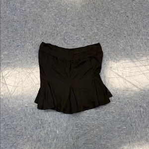 Elegant Black Mini Skirt